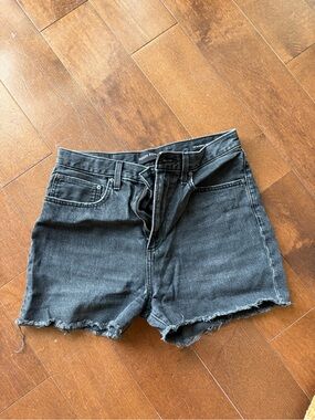 Denim Forum Black boyfriend Shorts size 28